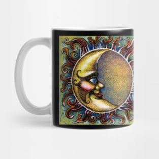 Moon painting Mug